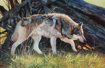 Wolf Painting - wolf 1